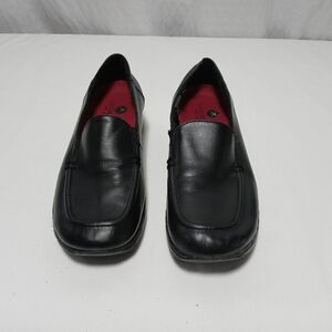 Sketchers Leather Slip Resistant & EH Work Shoe. Size Ladies 9